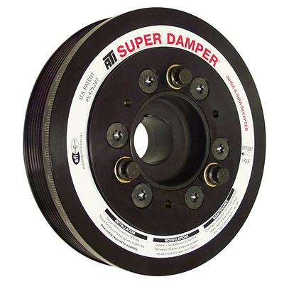ATI Performance Products Harmonic Balancer, Underdrive, Internal Balance, Aluminum/Steel, Black - 917278