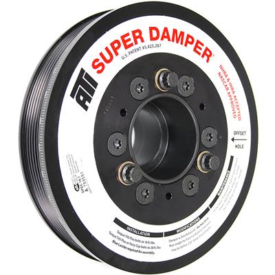 ATI Performance Products Harmonic Balancer, Super Damper Serpentine Series, Internal Balance, 7.480 - 917314