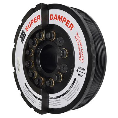 ATI Performance Products Harmonic Balancer, Super Damper, External Balance, Steel, Chevy/GMC - 917371