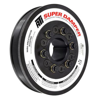 ATI Performance Products Harmonic Balancer, Super Damper Diesel, Internal Balance, Steel - 917378