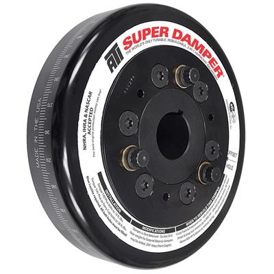 ATI Performance Products Harmonic Balancer, Super Damper, Internal Balance, Steel, Black, Chevy - 917780