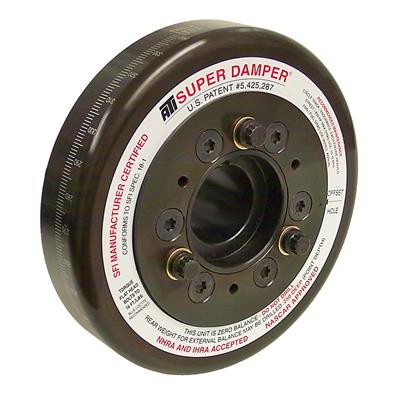 ATI Performance Products Harmonic Balancer, Super Damper, Internal Balance, Steel, Black, AMC - 917941