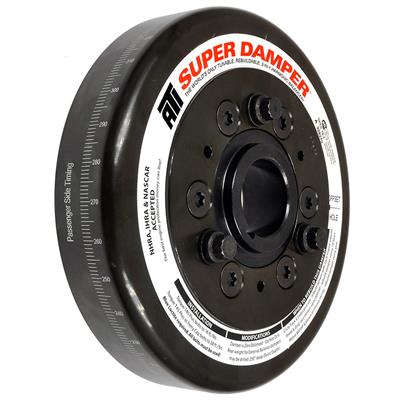 ATI Performance Products Harmonic Balancer, Super Damper, Internal Balance, Steel, Black, Ford - 918310