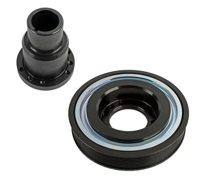 ATI Performance Products Harmonic Balancer, Super Damper, Internal Balance, Aluminum, Black, Dodge - 918434