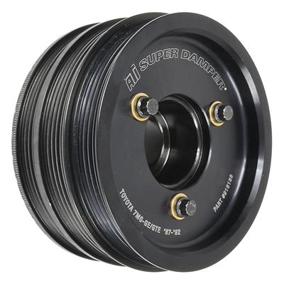 ATI Performance Products Harmonic Balancer, Super Damper, 5.5 in., Internal Balance, Aluminum - 918525