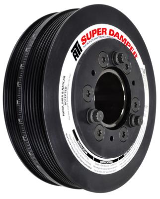 ATI Performance Products Harmonic Balancer, Internal Engine Balance, Degree Markings, Elastomer - 918856