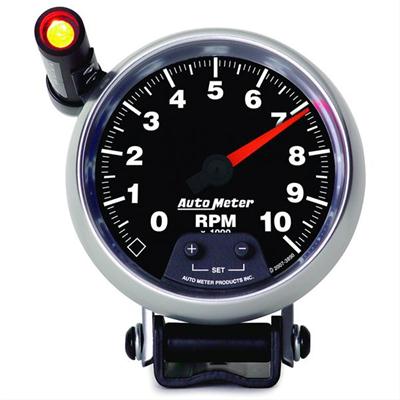 AutoMeter Tachometer, GS, 0-10,000 rpm, 3 3/4 in., Analog, Electrical, Each - 3890