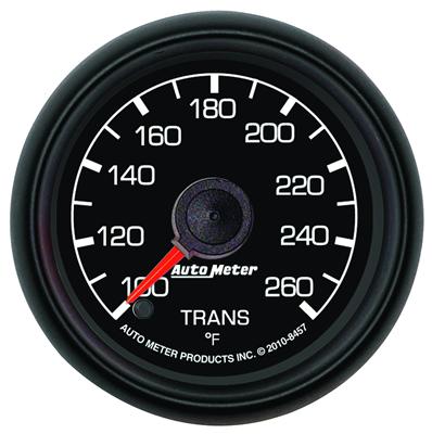 AutoMeter Gauge, Factory Match, Analog, Transmission Temperature, 100-260 degrees F, 2 1/16 in. - 8457