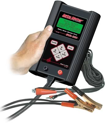 AutoMeter Tester, Analizer, BVA-350, Hand-Held, Load Tester, 6-12 Volt, 0-40 Amps, 0-30 V, External - BVA350
