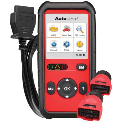 Autel Tools Scan Tools and Code Readers, AutoLink, Handheld, OBDII, Advanced Code Reader with - AL529HD