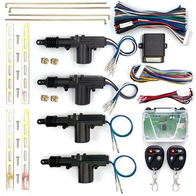 AutoLoc Power Door Locks, Power 4-Door Central Lock Conversion, Wiring Harness, Remote Transmitter - 9709