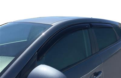 Auto Ventshade Side Window Visors, Ventvisors, Acrylic, Smoke, for Hyundai, Set of 4 - 94457