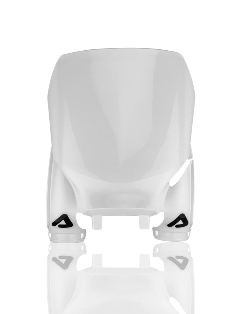 Acerbis 23+ Yamaha YZ250F/ YZ450F/FX Front Number Plate- Raptor 2 - White 2981830002