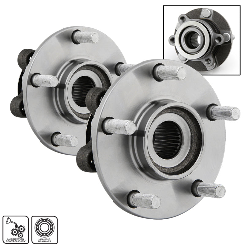 FR SPORT SPYDER xTune Wheel Bearing and Hub ABS Nissan Rogue 08-13 - Front Left and Right...