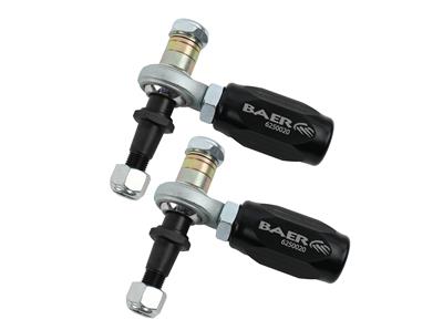 Baer Disc Brake Systems Bump Steer Adjusters, Aluminum Sleeve, Black, Adjustable, Ford, Kit - 3261004