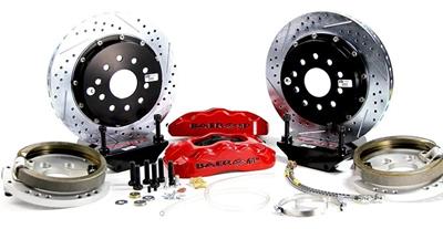 Baer Disc Brake Systems Disc Brake Kit, Baer Claw Pro+, Rear, Cross-drilled/Slotted Rotors - 4302487R