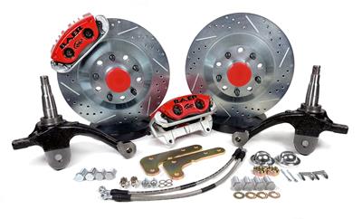 Baer Disc Brake Systems Disc Brakes, Front, Classic Series, 13 in. Cross-Drilled/Slotted Rotors - 4301676R