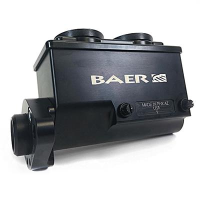 Baer Disc Brake Systems Master Cylinder, Remaster, Billet Aluminum, Black Anodized, 1.000 in. Bore - 6801301RP