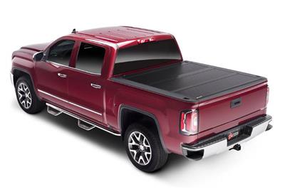 BAK Industries Tonneau Cover, BakFlip FiberMax, Folding, Fiberglass, Black, Dodge, RAM, With Ram - 1126227RB
