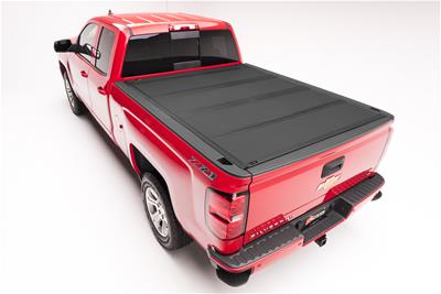 BAK Industries Tonneau Cover, MX4, Folding, Aluminum, Matte Black, Toyota, 5.5 ft. Truck Bed - 448409T