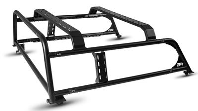 Body Armor 4x4 Roof Racks, Overland Rack, Hardware Included, Steel, Black Textured Powdercoated - TC6125