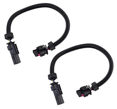 BBK Performance Oxygen Sensor Extension Harnesses, 12 in. Length, Front, Chevy, Pair - 1122