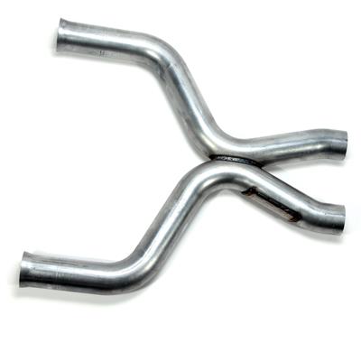 BBK Performance X-Pipe, After-Cat, Steel, Aluminized, 2.75 in. Pipe Diameter, Ford, 5.0L Modular - 1460