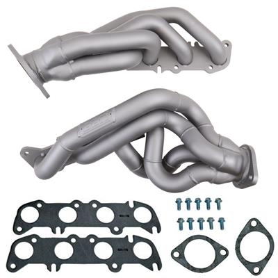BBK Performance Headers, Shorty, Steel, Titanium Ceramic, Ford, 5.0L, Pair - 1632