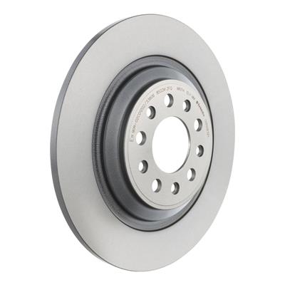 Brembo Brake Rotor, Brembo, Solid, Solid Surface, 12.6 in. Diameter, Iron, UV-Coated, Jeep, Each - 08N28381