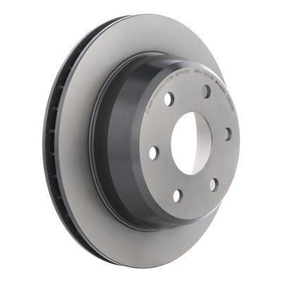 Brembo Brake Rotor, Brembo, Vented, Solid Surface, 12.99 in. Diameter, Iron, UV-Coated, Cadillac - 09860881