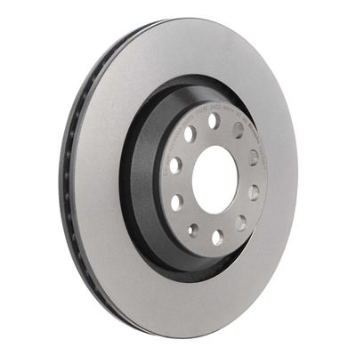 Brembo Brake Rotor, Brembo, Vented, Solid Surface, 12.2 in. Diameter, Iron, UV-Coated, Audi, Each - 09A20011