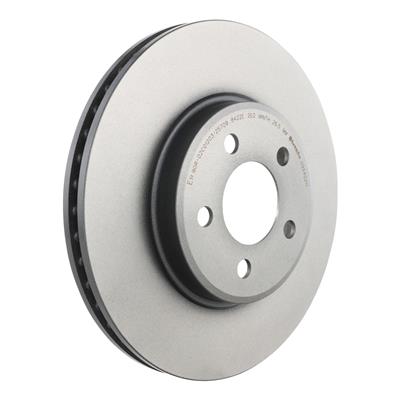 Brembo Brake Rotor, Brembo, Vented, Solid Surface, 12.6 in. Diameter, Iron, UV-Coated, Chrysler - 09A40211