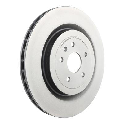 Brembo Brake Rotor, Brembo, Vented, Solid Surface, 14.37 in. Diameter, Iron, UV-Coated, Cadillac - 09A50811