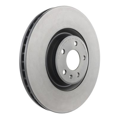 Brembo Brake Rotor, Brembo, Vented, Solid Surface, 14.02 in. Diameter, Iron, UV-Coated, Audi, Each - 09B97111