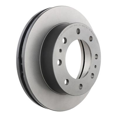 Brembo Brake Rotor, Brembo, Vented, Solid Surface, 12.8 in. Diameter, Iron, UV-Coated, Chevrolet - 09C28911