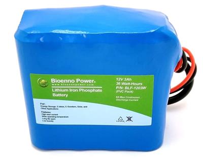 Bioenno Power 1203W LiFePO4 Batteries - BLF1203W