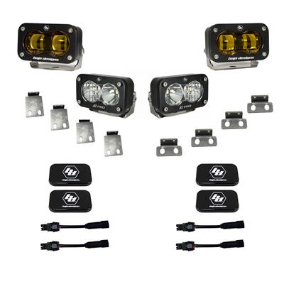 Baja Designs S2 Pro/S2 SAE Fog Pocket Light Kits - 448183