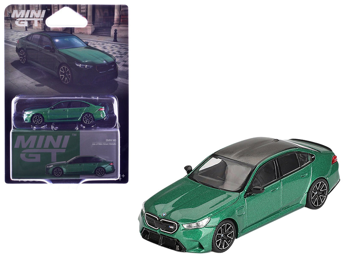 Rapid Vehicles BMW M5 Isle of Man Green Metallic with Carbon Top Limited Edition 1/64 Diecast...