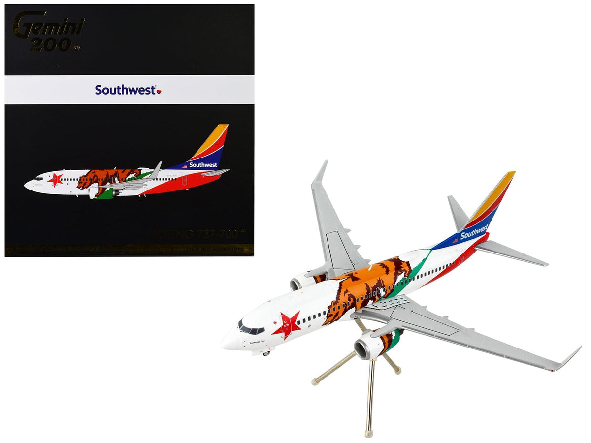 Rapid Vehicles Boeing 737-700 Commercial Aircraft "Southwest Airlines - California One"...