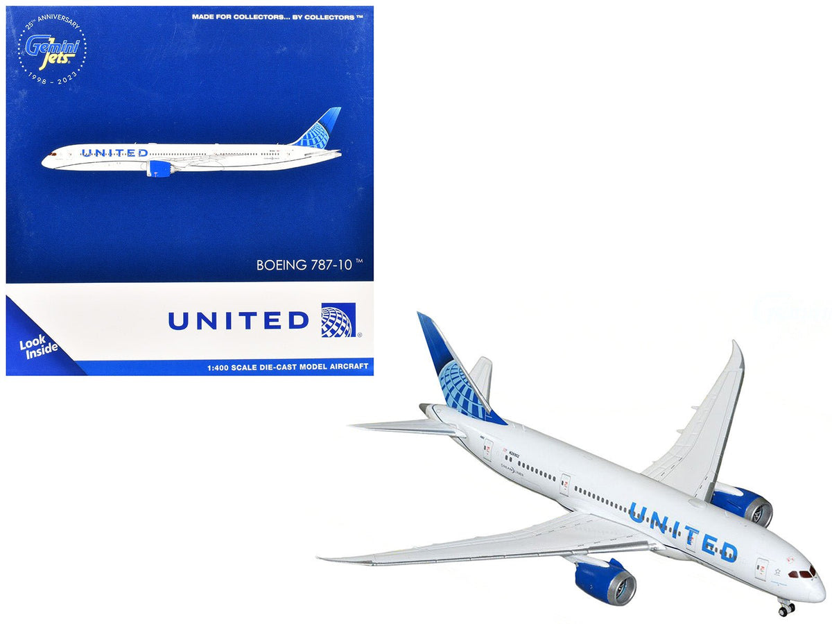Rapid Vehicles Boeing 787-8 Commercial Aircraft "United Airlines" (N26902) White with Blue Tail...
