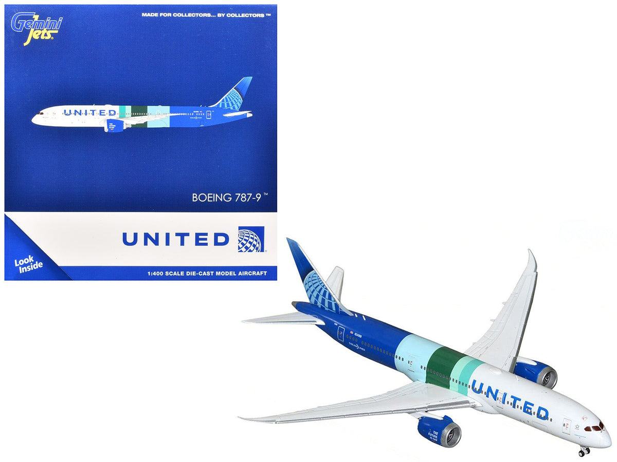Rapid Vehicles Boeing 787-9 Commercial Aircraft "United Airlines - The Future is SAF" (N24988)...