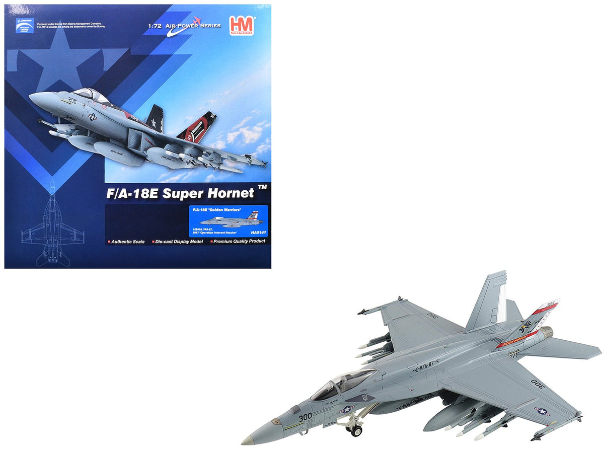 Rapid Vehicles Boeing F/A-18E Super Hornet Fighter Aircraft "168910 Golden Warriors VFA-87...