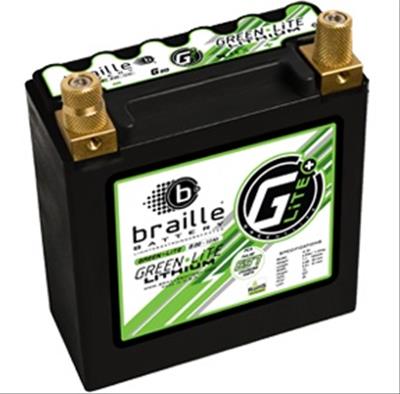 Braille Battery Green Lite Lithium Batteries - G20
