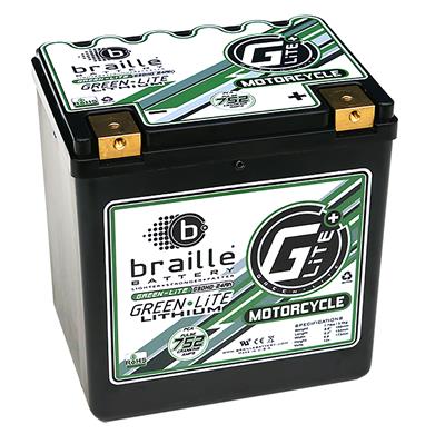 Braille Battery Green Lite Lithium Batteries - G30H