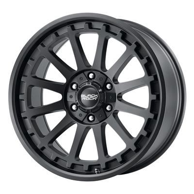 Black Rock Series 940 Satin Black Wheels - 940SB7935