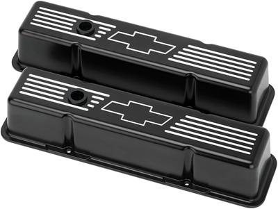 Billet Specialties Diecast Aluminum Valve Covers - BLK95221