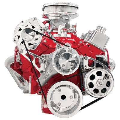 Billet Specialties Serpentine Conversion Pulley Kits - FM2112PC