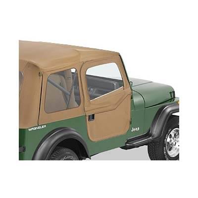 Bestop 2-Piece Soft Jeep Doors - 5178337