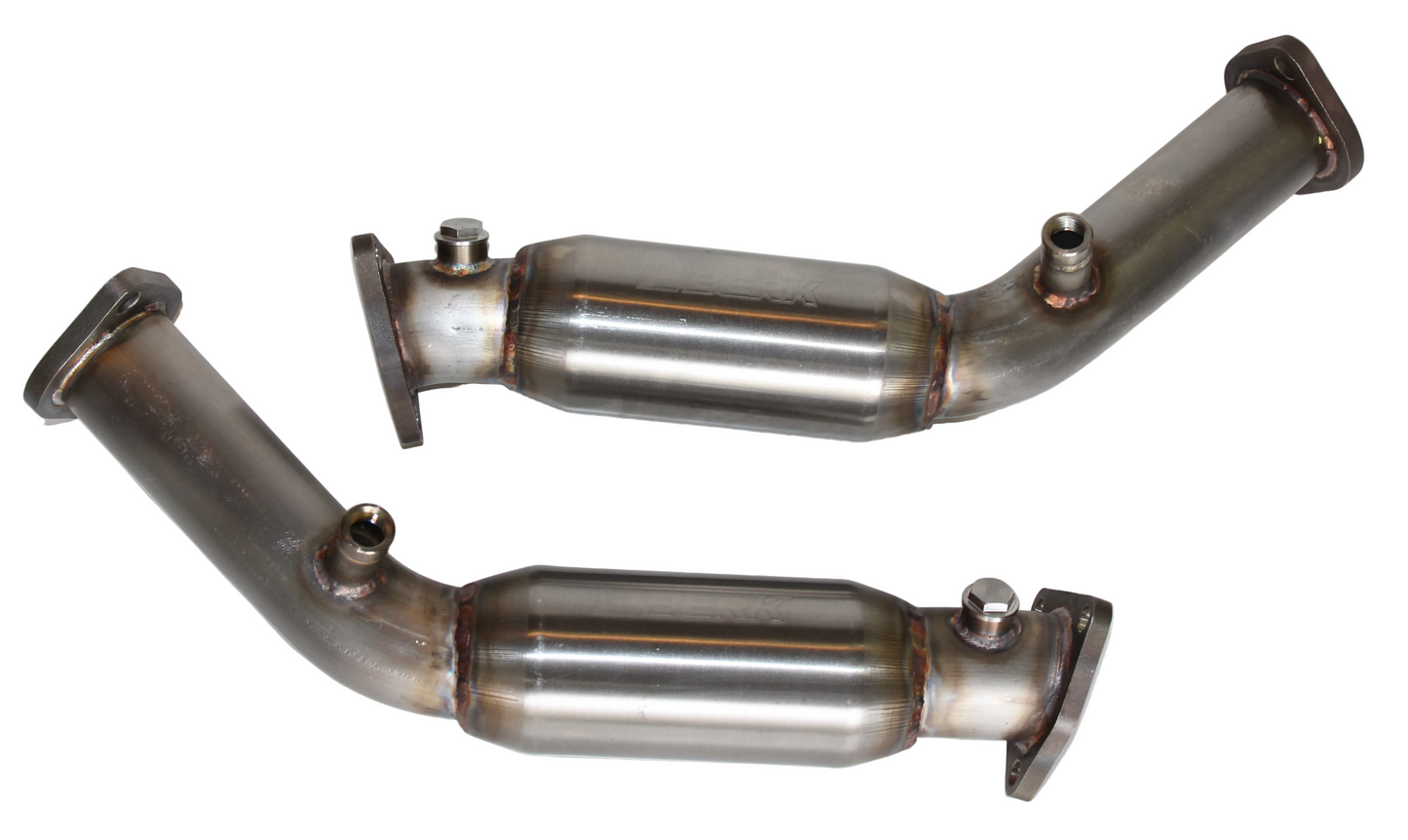 Berk Resonated Test Pipes with CEL Fix for 350Z 03–06 G35 03–07 VQ35DE