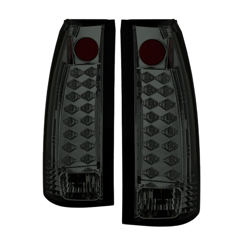 FR SPORT SPYDER Chevy C/K Series 1500 88-98/Blazer 92-94 LED Tail Lights Smke ALT-YD-CCK88-LED-SM...